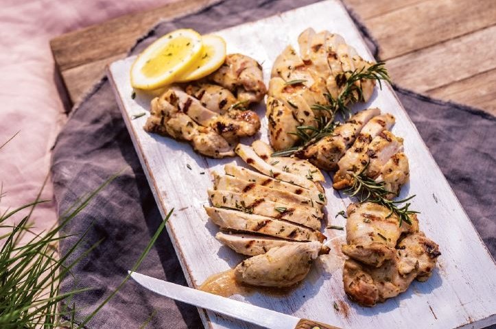 Lemon and Garlic Grilled Chicken